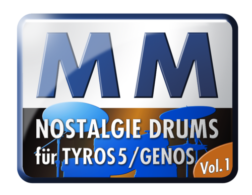 MM Nostalgie Drums Vol. 1 Expansion-Pack für YAMAHA Tyros5 und Genos